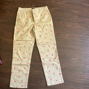 Never worn khaki JCrew pants